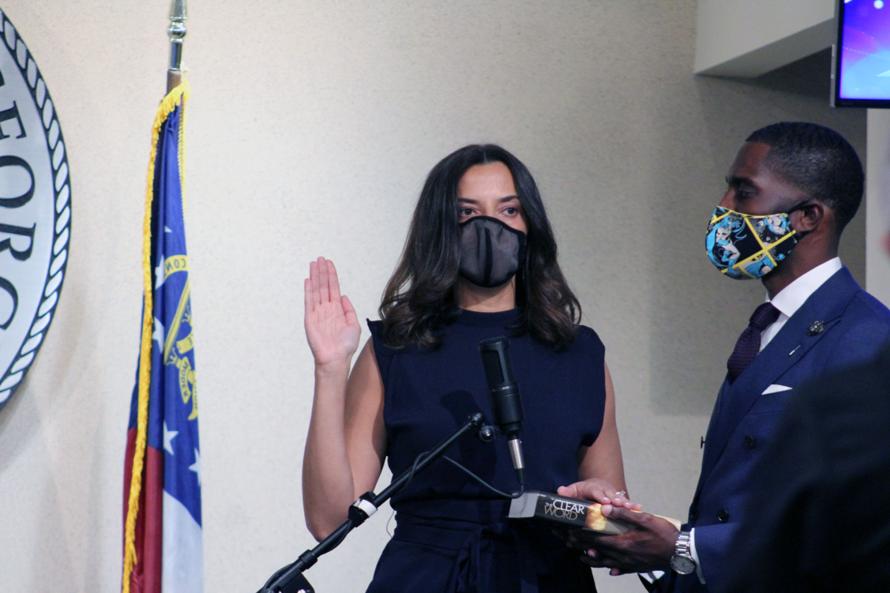 Local officials sworn in Tuesday